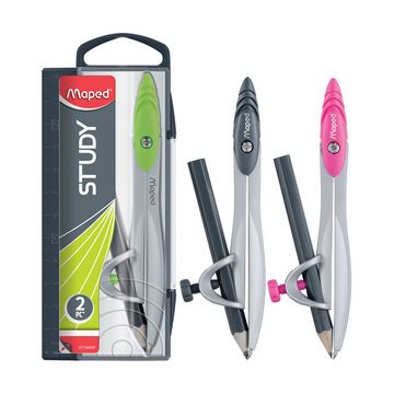 Maped Coffret compas Study, incl. bague universelle Maped Coffret compas Study, incl. bague universelle