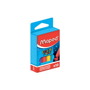 Maped Craie pour tableau COLOR'PEPS, rond, assorti Maped Craie pour tableau COLOR'PEPS, rond, assorti