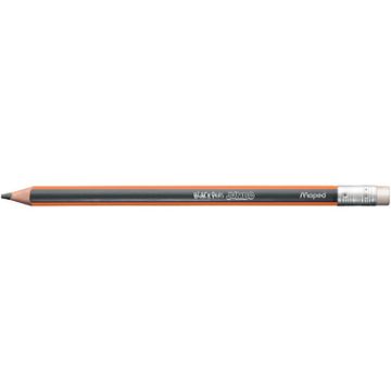 Maped Crayon de papier BLACK'PEPS JUMBO, avec gomme Maped Crayon de papier BLACK'PEPS JUMBO, avec gomme