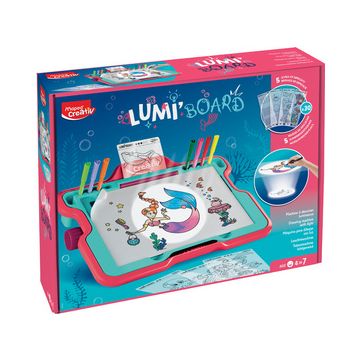 Maped Creativ Machine à dessiner lumineuse LUMI BOARD SIRENE Maped Creativ Machine à dessiner lumineuse LUMI BOARD SIRENE