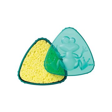 Maped Eponge pour ardoise,en boîte "grenouille",triangulaire Maped Eponge pour ardoise,en boîte "grenouille",triangulaire