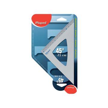 Maped Equerre 45 degrés, en aluminium