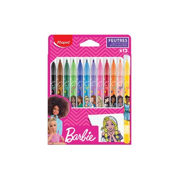 Maped Feutre Barbie, étui en carton de 12