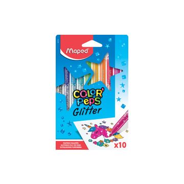 Maped Feutre pailleté COLOR'PEPS, étui carton de 10