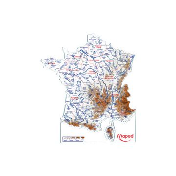 Maped Gabarit carte de France, contenu: 2 pièces x15