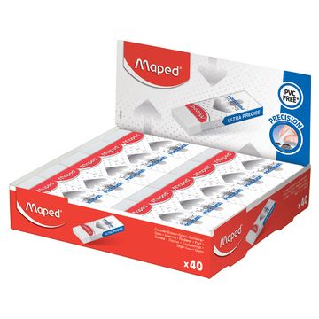 Maped Gomme en plastique Technic PRECISION, présentoir de 40 x40