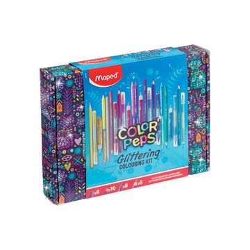 Maped Kit de coloriage Glittering COLOR'PEPS, 31 pièces