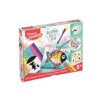 Maped Kit feutre aérographe BLOW PEN "Fil'Art", 22 pièces Maped Kit feutre aérographe BLOW PEN "Fil'Art", 22 pièces