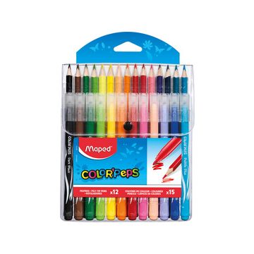 Maped Multi-pack de crayons de couleur et feutres COLOR'PEPS