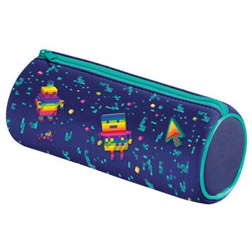 Maped Trousse ronde PIXEL PARTY, bleu