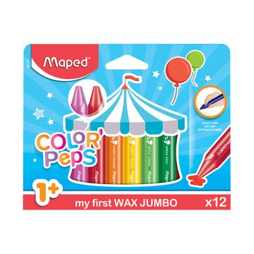 Maped my first Crayon de cire COLOR'PEPS WAX JUMBO