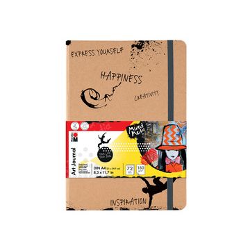 Marabu Carnet de notes "Art Journal", A5, 180 g/m2
