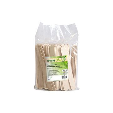 NATURE Star Abaisse-langue, en bouleau, longueur: 150 mm NATURE Star Abaisse-langue, en bouleau, longueur: 150 mm