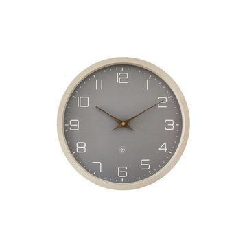 NEXTIME Horloge à quartz NXT ECO, diamètre: 300 mm, beige