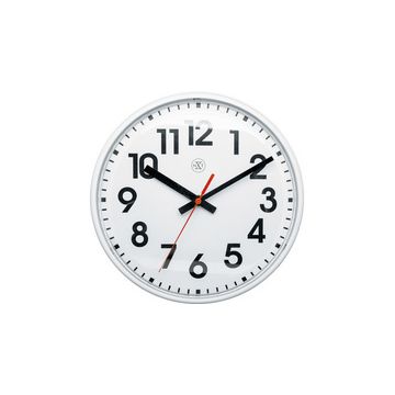NEXTIME Horloge murale à quartz NXT, diamètre: 260 mm, blanc