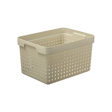 NHG Bac de rangement SEOUL BASKET L, PP, beige