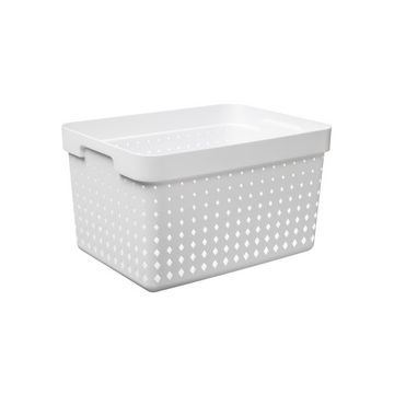NHG Bac de rangement SEOUL BASKET L, PP, blanc