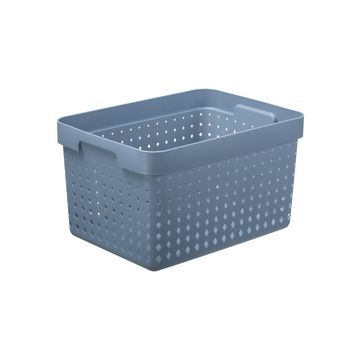 NHG Bac de rangement SEOUL BASKET L, PP, bleu