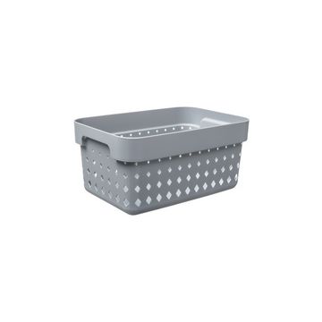 NHG Bac de rangement SEOUL BASKET S, PP, gris