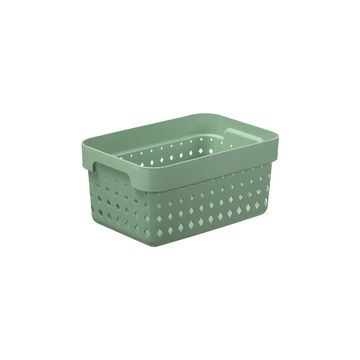 NHG Bac de rangement SEOUL BASKET S, PP, vert