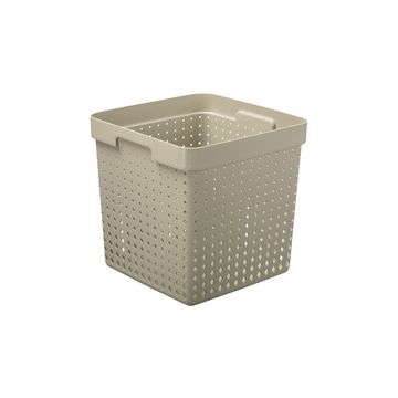 NHG Bac de rangement SEOUL BASKET XL, PP, beige