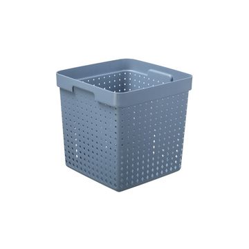 NHG Bac de rangement SEOUL BASKET XL, PP, bleu
