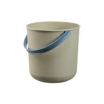 NHG Seau de rangement AKITA, 10 litres, beige clair / bleu