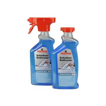 NIGRIN KFZ-Scheibenenteiser, 2 x 500 ml Pumpzerstäuber