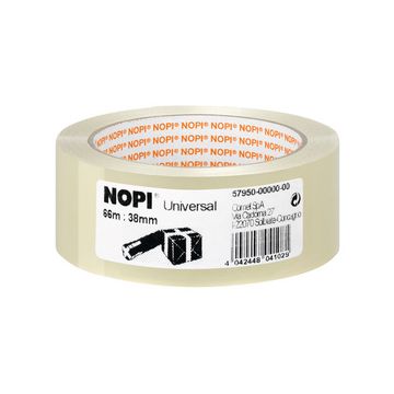 NOPI Ruban adhésif universel pour emballage, 50 mm x 66 m x6
