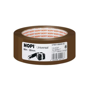 NOPI Ruban adhésif universel pour emballage, 50 mm x 66 m x6