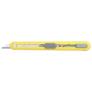 NT Cutter A553P, boîtier en plastique, jaune
