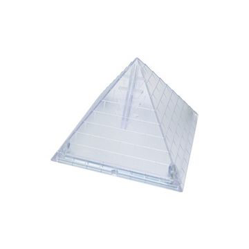 NT Cutter Conteneur à lames Pyramide iCD-400P, transparent