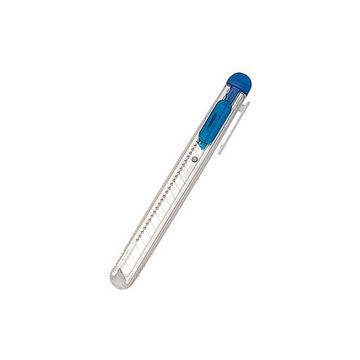 NT Cutter iA-120P, boîtier en plastique, bleu-transparent