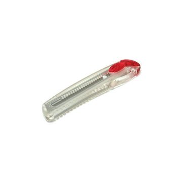NT Cutter iL-120-P, boîtier en plastique, rouge-transparent