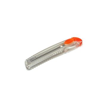 NT Cutter iL-120P, boîtier en plastique, orange-transparent