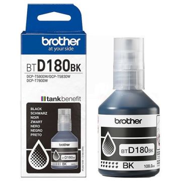 Bouteille d'encre d'origine Brother BTD180BK - noire