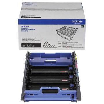 Tambour d'origine Brother DR321CL - multipack 4 couleurs : noir, cyan, magenta, jaune