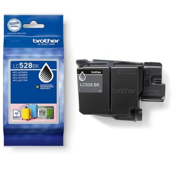 Cartouche d'origine Brother LC528BK - noire