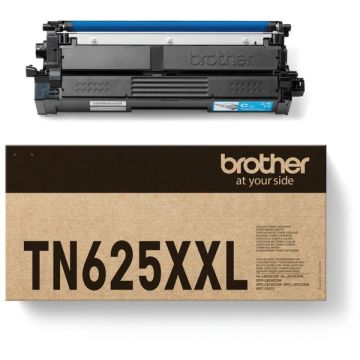 Toner d'origine Brother TN625XXLC - cyan