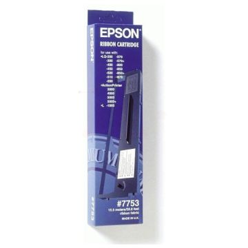 Ruban d'origine Epson C13S015633 / 7753 - noir