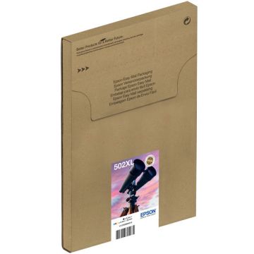 Cartouches d'origines Epson C13T02W64510 / 502XL - multipack 4 couleurs : noire, cyan, magenta, jaune Cartouches d'origines Epson C13T02W64510 / 502XL - multipack 4 couleurs : noire, cyan, magenta, jaune