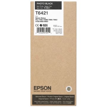 Cartouche d'origine Epson C13T642100 / T6421 - noire