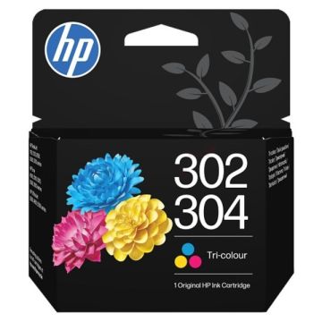 Cartouche d'origine HP B7RT6AE / 302/304 - multicouleur