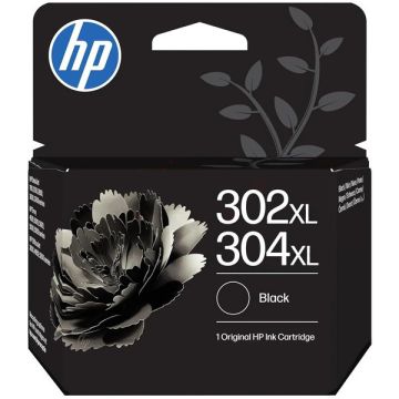 Cartouche d'origine HP B7RT9AE / 302XL/304XL - noire