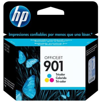 Cartouche d'origine HP CC656AE / 901 - multicouleur
