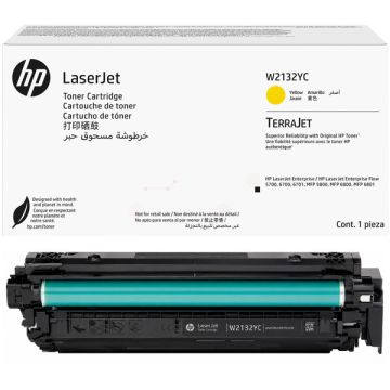 Toner d'origine HP W2132YC / 213YC - jaune