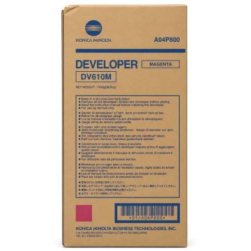 Développeur d'origine Konica Minolta A04P800 / DV-610 M - magenta Développeur d'origine Konica Minolta A04P800 / DV-610 M - magenta