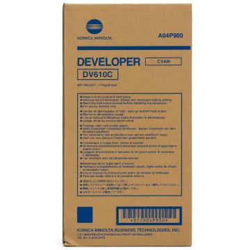 Développeur d'origine Konica Minolta A04P900 / DV-610 C - cyan
