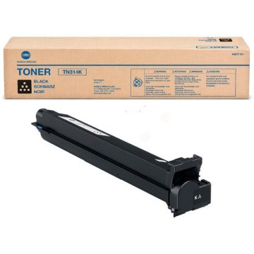 Toner d'origine Konica Minolta A0D7151 / TN-314 K - noir