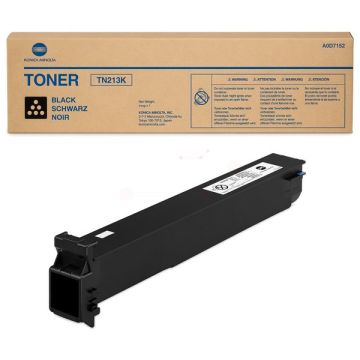 Toner d'origine Konica Minolta A0D7152 / TN-213 K - noir
